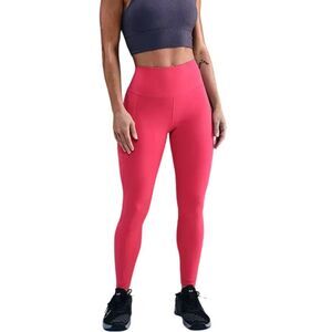 Nike One High Waisted 7/8 Leggings with Pockets - Size Medium - Rush Pink